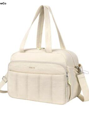 Polyester Gym Bag with Shoe Compartment Travel Duffle Overnight Weekender